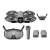 DJI Neo 2 Motion Fly More Combo - dron, 4K/60FPS, ActiveTrack, kontroler DJI Neo, gogle DJI Goggles N3